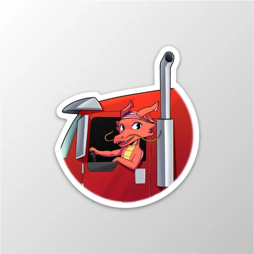 Sticker American Truck Simulator